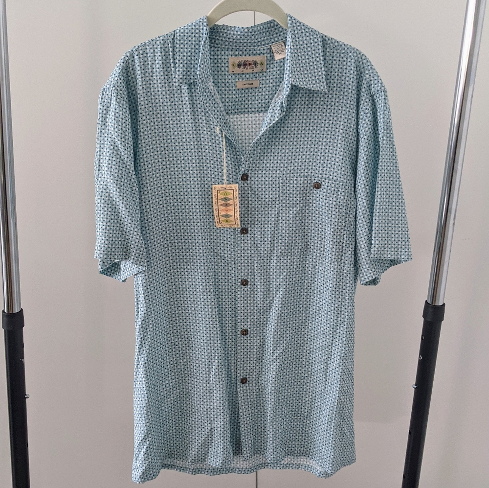 NWT Short-sleeve Button down
